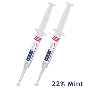 LUMIBrite 22% Take Home Whitening Gel - Mint - 2 syringes